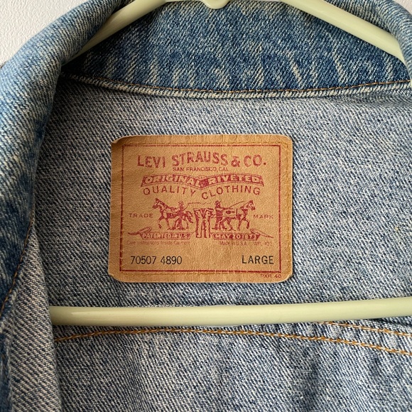 Vintage Levi’s Denim Jean Jacket Trucker Unisex - Picture 2 of 3